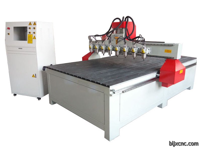 Eight Heads Woodworking Relief CNC Router